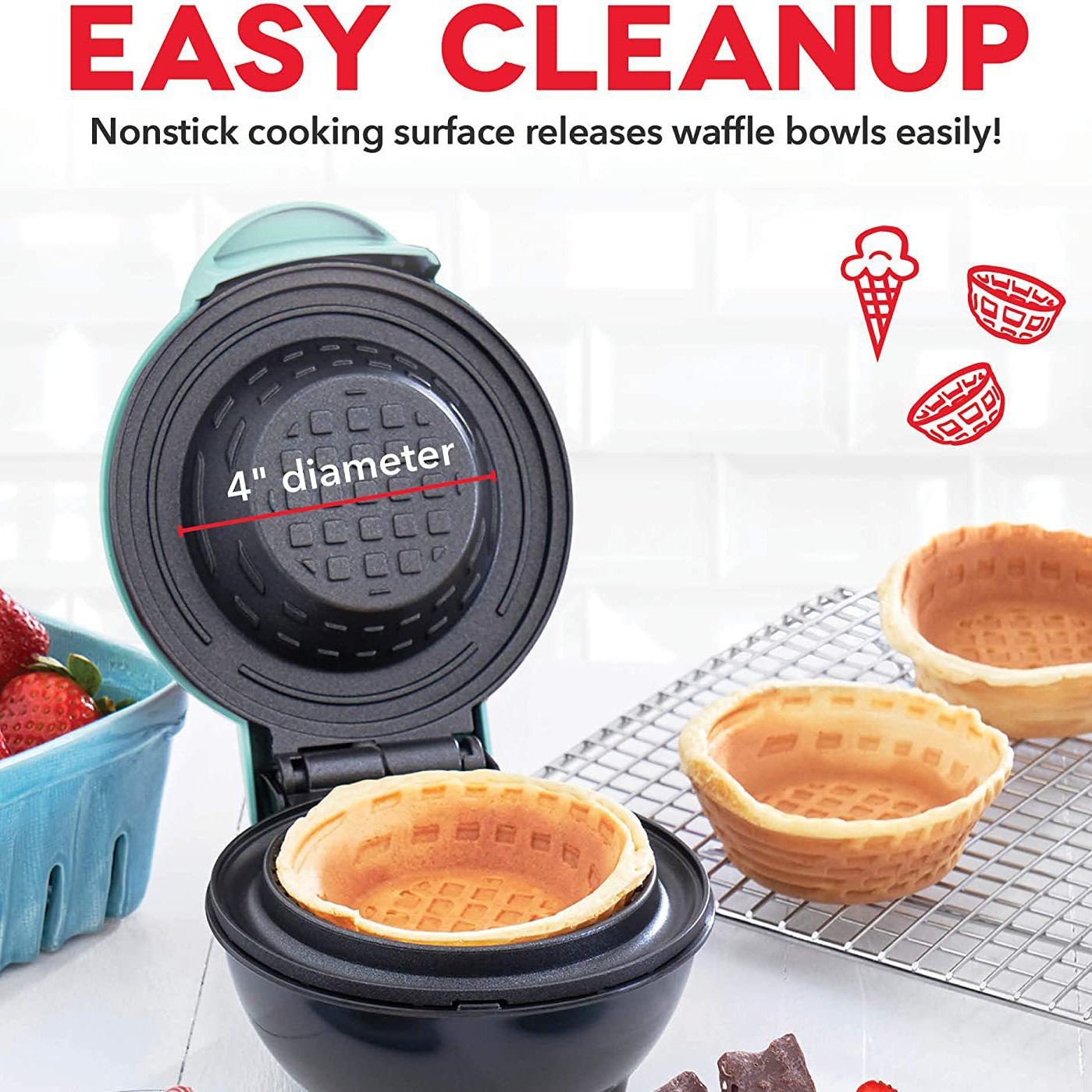 Mini machine à gaufres électri - Mini Waffle Maker Machine avis et prix