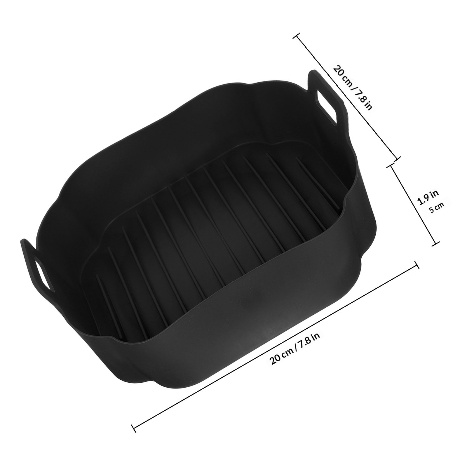 Tapis de cuisson antiadhésif e - Air Fryer Silicone Pot Liner avis et prix