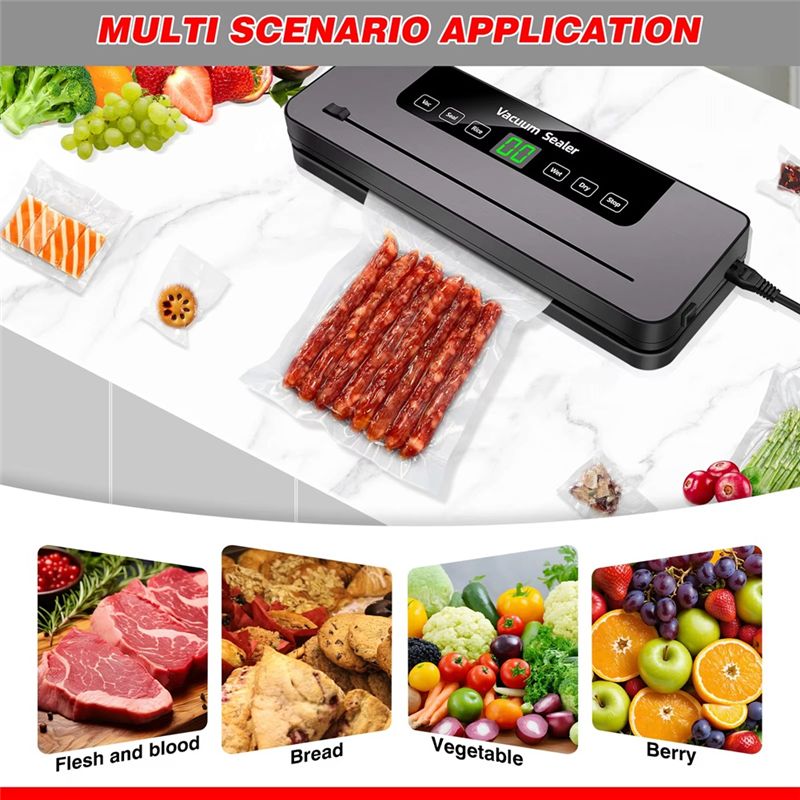 Machine de mise sous vide élec - Food Vacuum Sealer Machine avis et prix