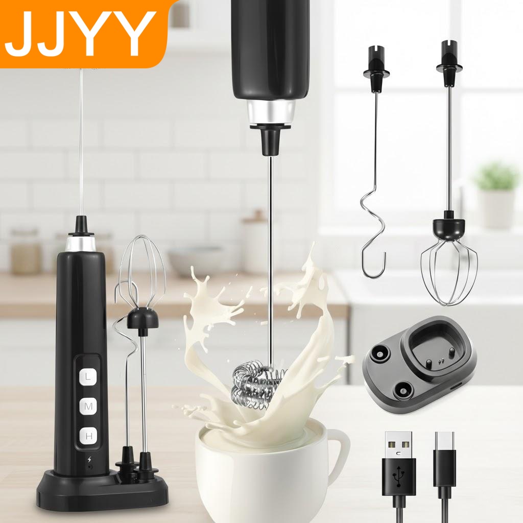 Mousseur à lait portatif recha - Electric Milk Frother Handheld avis et prix